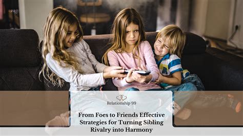 5 causes of sibling rivalry|Rivalry to Harmony: How to Resolve Adult Sibling Conflict.
